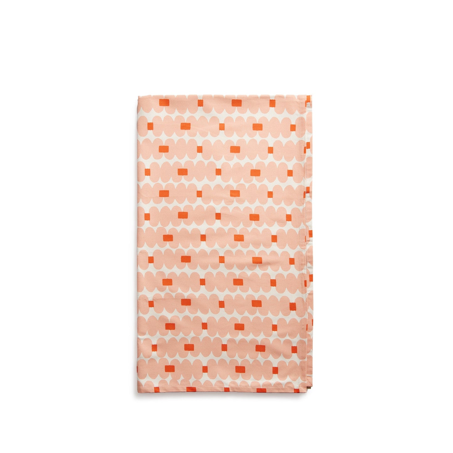 Oddjects Tablecloth in Shell and Persimmon